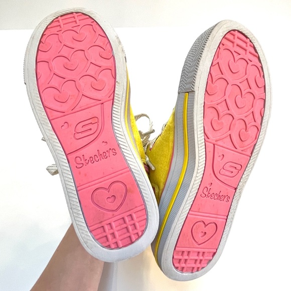 Skechers Twinkletoes Satin Hightops, Size 1 - Picture 9 of 12